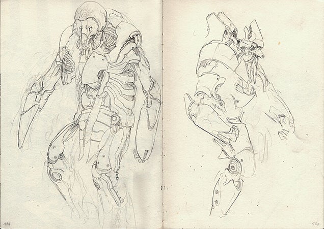 Luscious Game Art Makes Robots and Beasts Look Great Together