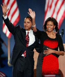Michelle Wore Narcisco; Marc Wore Camel Toe
