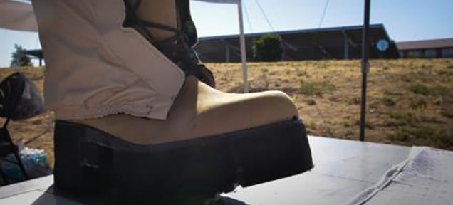 The Military's Power-Generating Boot Isn't Quite Battlefield Ready