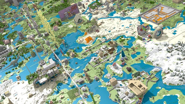 Transforming Minecraft Maps Into Stunning Works of Art