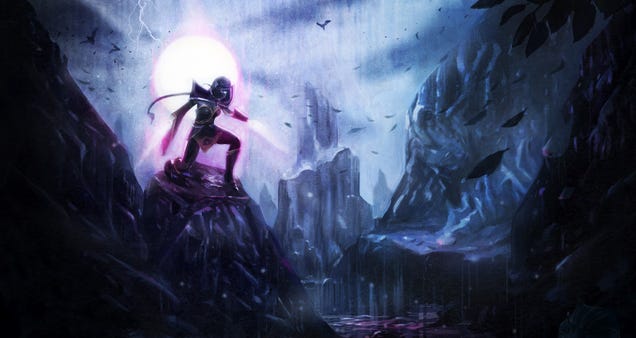 Some Valve Art From Portal & DOTA 2