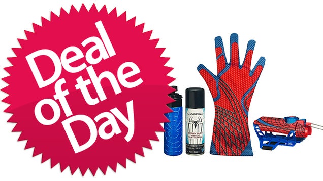 This Spider-Man Mega Blast Web Shooter Is Your Does-Whatever-A-Spider-Can Deal of the Day