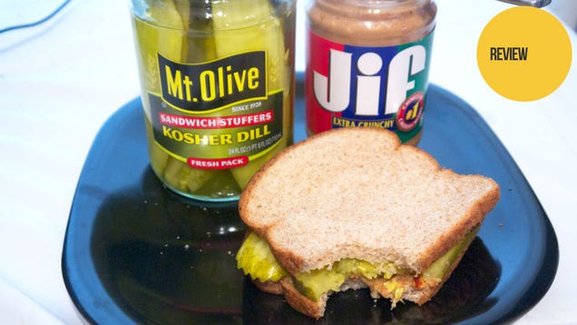 Peanut Butter and Pickle Sandwich: The Snacktaku Review