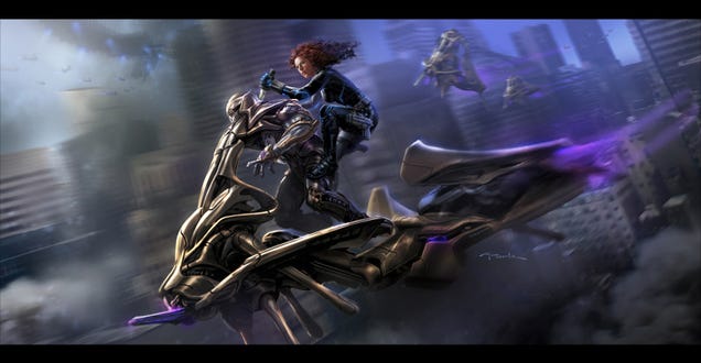 Insane collection of Avengers concept art shows Thanos in action