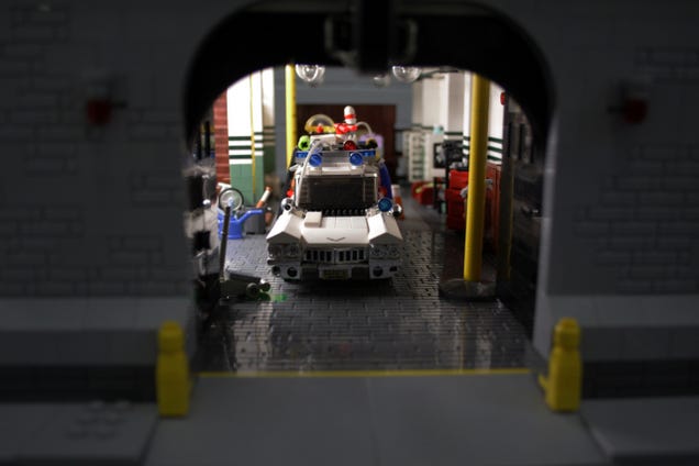 The Ghostbusters' HQ, Incredibly Recreated With LEGO