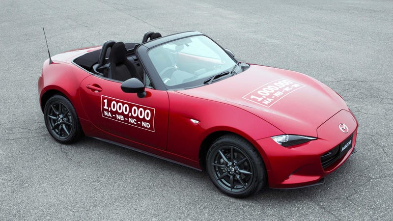 Of Course The 1 Millionth Mazda Miata Is Soul Red