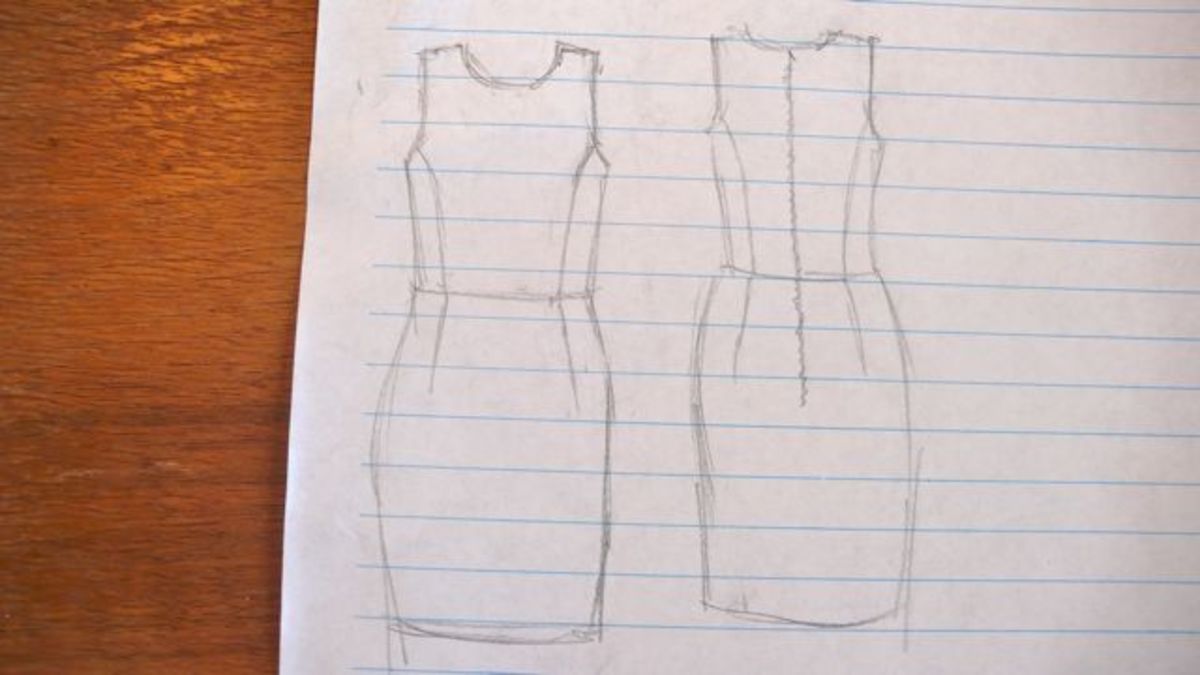 How To Alter A Thrift Store Dress