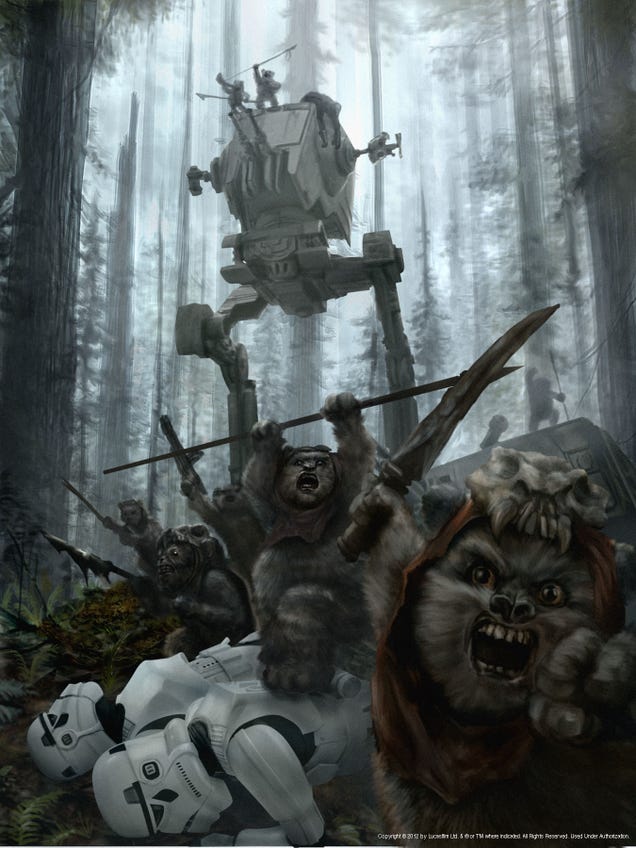 Breathtaking Art that Puts the "Wars" in Star Wars