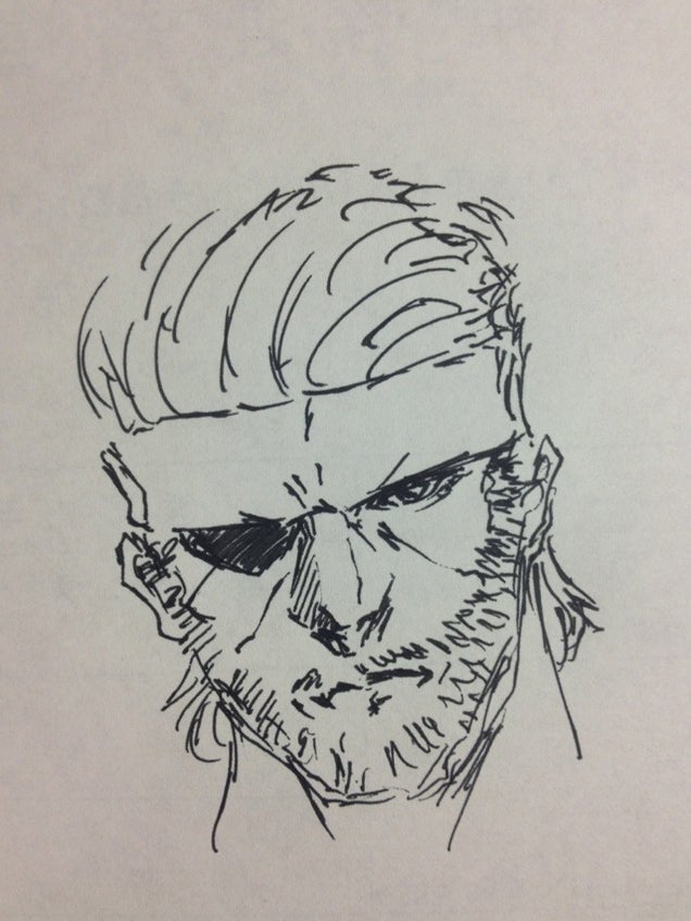 Anyone Can Draw Snake from Metal Gear. Um, Maybe Not.