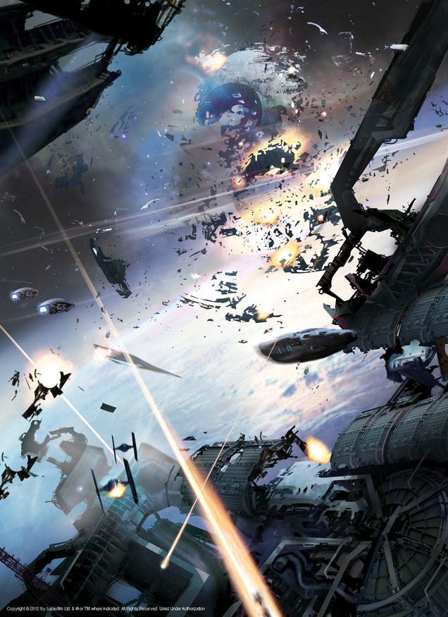 Breathtaking Art that Puts the "Wars" in Star Wars