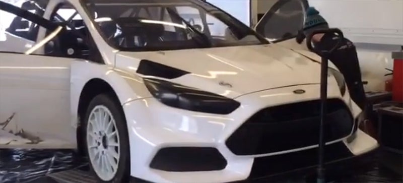 Ken Block's 600 Horsepower Ford Focus RS Rallycross Car Is Silly And Loud