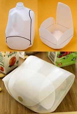 Make a Lunch Box from a Milk Jug from Lifehacker