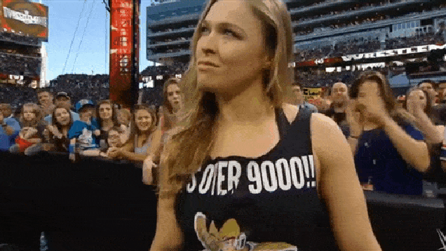 Ronda Rousey Just Killed Wrestlemania Wearing A Dragon Ball Z Shirt