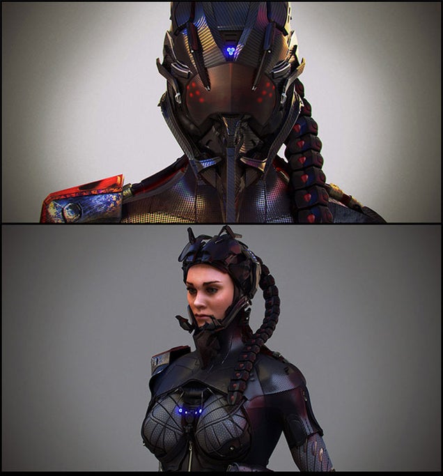 The (Fake) Mass Effect Characters Of The Future Are An Amazing Sight