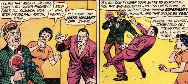 Remember when Superman turned into Satan?