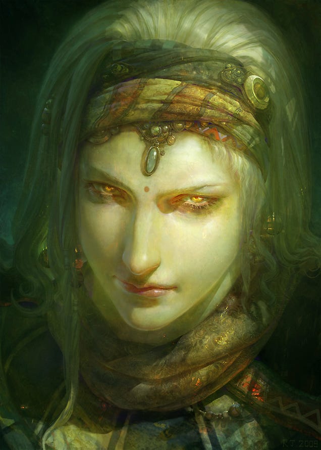 I Want an Entire Coffee Table Book Made From This Video Game Artist's Amazing Paintings