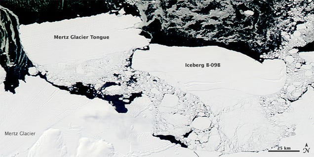 When an Iceberg the Size of a Country Breaks Free, What Happens?