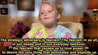 Honey Boo Boo Takes on Liberal Capitalism, the 'Fascism Within Us All,' and the Outside-the-Text