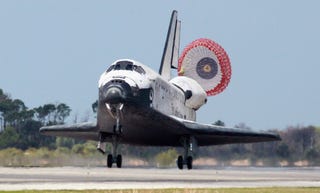 This world speed record car went faster than a Space Shuttle
