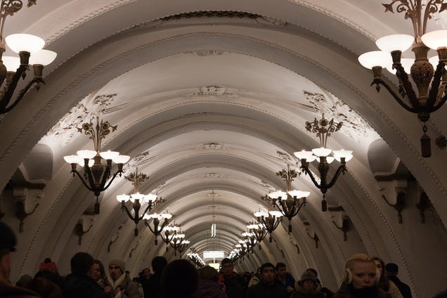 Moscow's Metro Isn't a Post Apocalyptic Wasteland. It's Actually Quite Lovely.