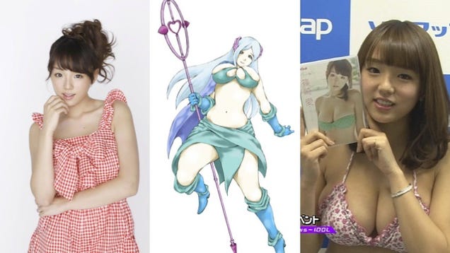 Horrid Art Brought To Life with a Singing Bikini Lady