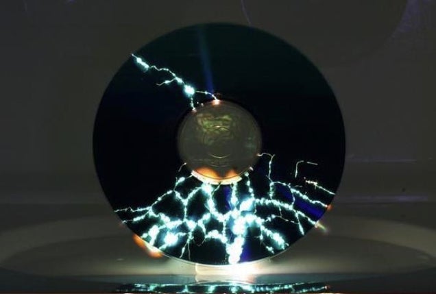 The Beauty of a Microwaved CD