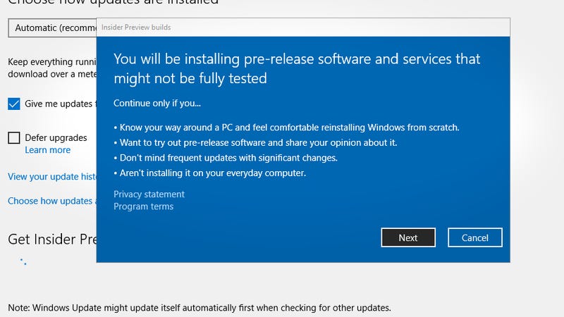 Get the Newest Version of Windows Forever with Windows Insider