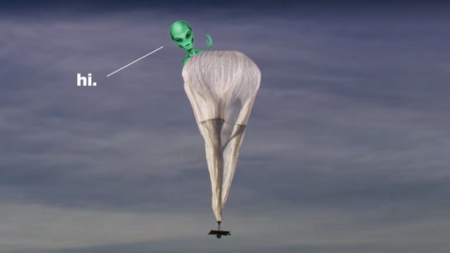 A Brief History of People Thinking Google's Loon Balloons Are UFOs