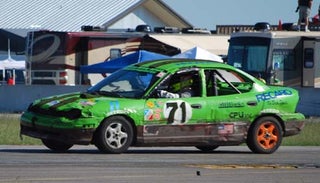 24 Hours Of LeMons Texas Day One: Corolla Leads, Detroit Iron 3 Of Top 5