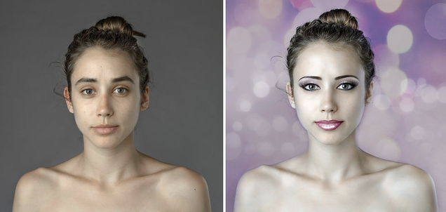 Woman Gets Photoshopped to Display Different Countries' Standard of Beauty 785952142218446372