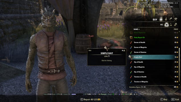 The Ultimate Guide to Fishing in Elder Scrolls Online