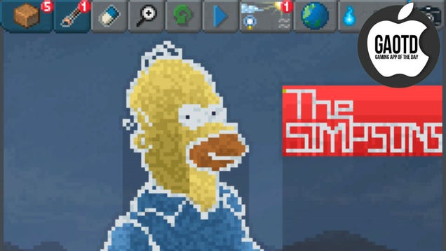 The Sandbox Proves That God Really Just Wants to Draw Simpsons Fan Art