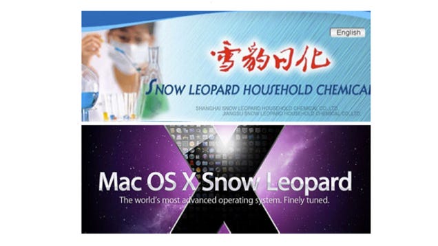 In China, Apple Is Being Sued Over the Snow Leopard Name