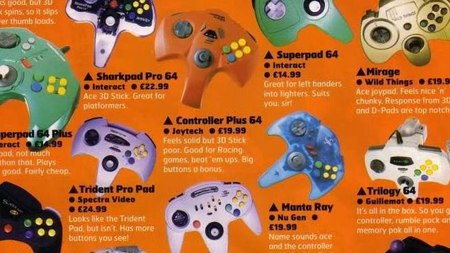 Cover Your Eyes, it's the Horror of Third-Party N64 Contollers