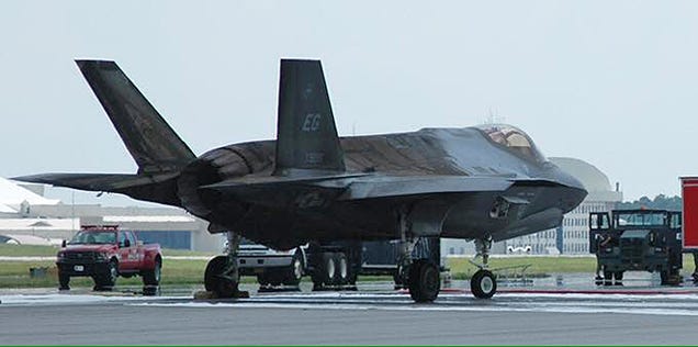 We Finally Get Our First Look At The Barbecued F-35 Nearly A Year Later