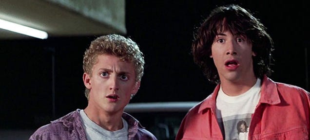 Party On, Dudes! Bill and Ted's Excellent Adventure Is Now on Netflix
