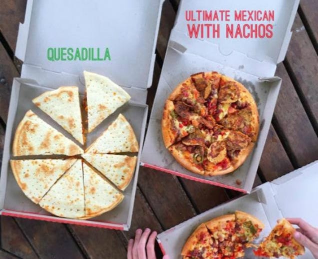 Pizza Hut New Zealand is Serving Weird Pseudo-"Mexican" Pizzas