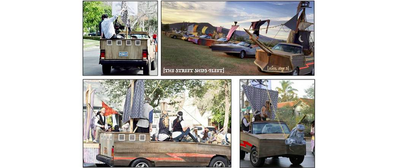 These Cars Were Turned Into Pirate Ships For A Hollywood Film And Now They're For Sale