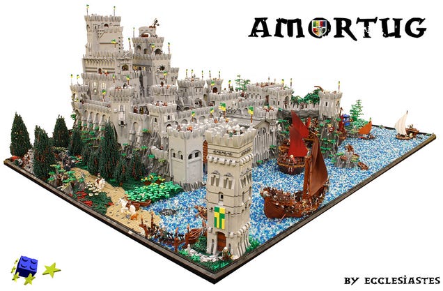 That's How You Build A Giant LEGO Castle