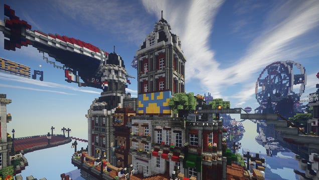 Add Bioshock Infinite's Columbia to the 'Made In Minecraft' List