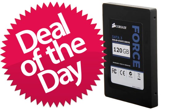 This 120GB Corsair SSD Is Your Shock-Proof Deal of the Day