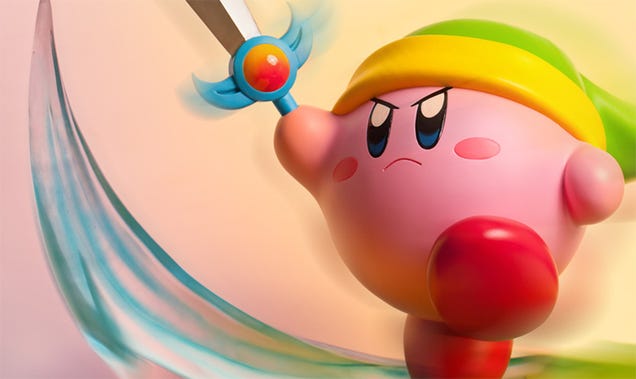 A Line Of Statues Based On Kirby Outfits? Oh No.