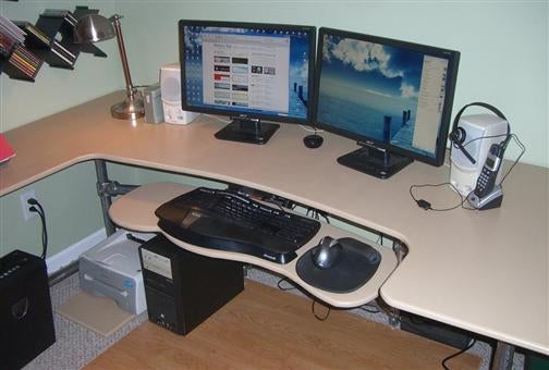 ergonomic desk plans