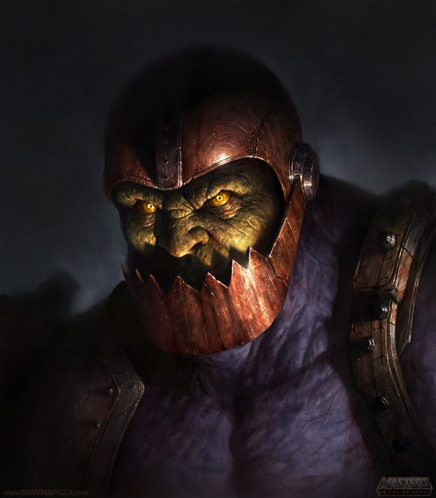 Realistic portraits of He-Man's greatest foes