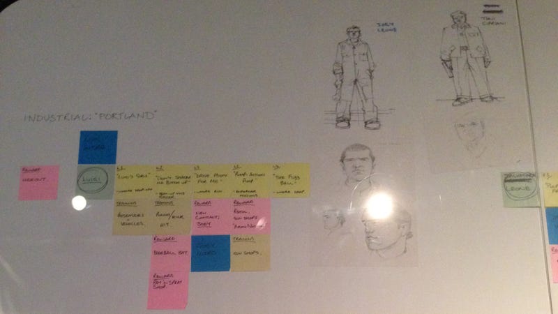 What Grand Theft Auto III Looked Like on the Drawing Board