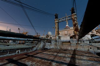 A fleet of Navy ghost ships, right out of the Bermuda Triangle