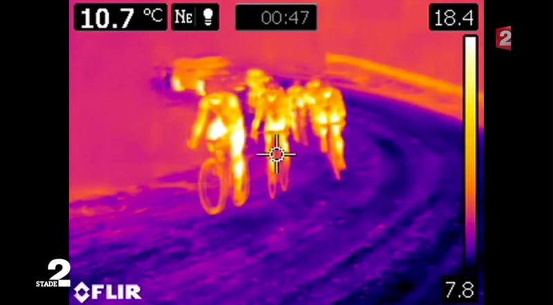 Secret Thermal Camera Footage Allegedly Shows Seven Pro Cyclists Using Illegal Motors In Bikes