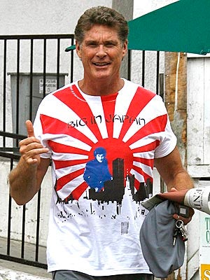 David Hasselhoff Is a Crazy, Wild Arizona Football Fan