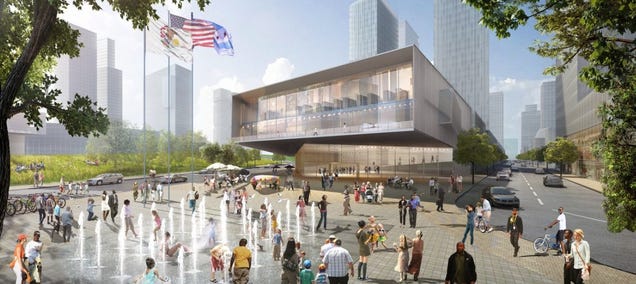 Here's One Early Proposal For Obama's Presidential Library In Chicago