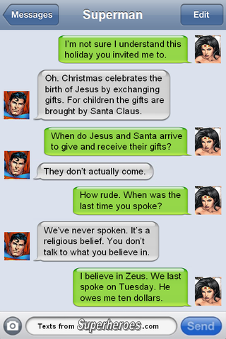 Why Wonder Woman Has Trouble Understanding Mortal Holidays